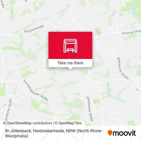 Карта Bi-Jöllenbeck, Heidsiekerheide