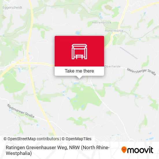 Карта Ratingen Grevenhauser Weg
