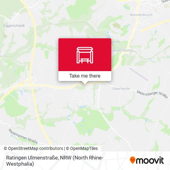 Ratingen Ulmenstraße map