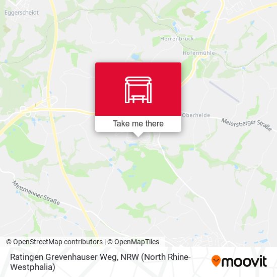 Ratingen Grevenhauser Weg map
