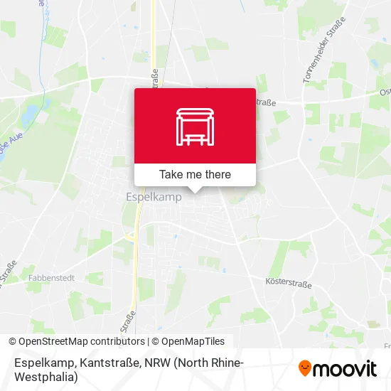 Карта Espelkamp, Kantstraße