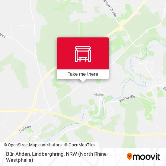 Карта Bür-Ahden, Lindberghring