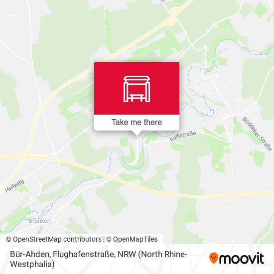Bür-Ahden, Flughafenstraße map