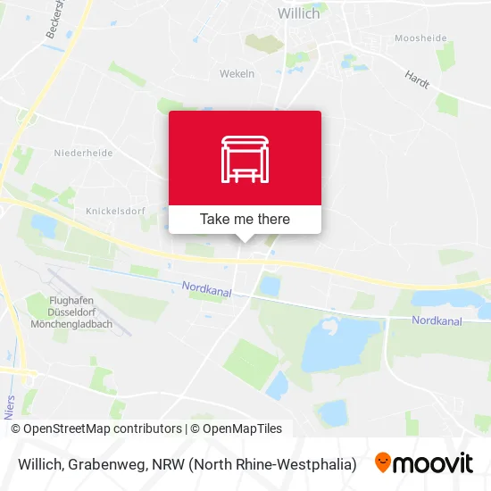 Карта Willich, Grabenweg