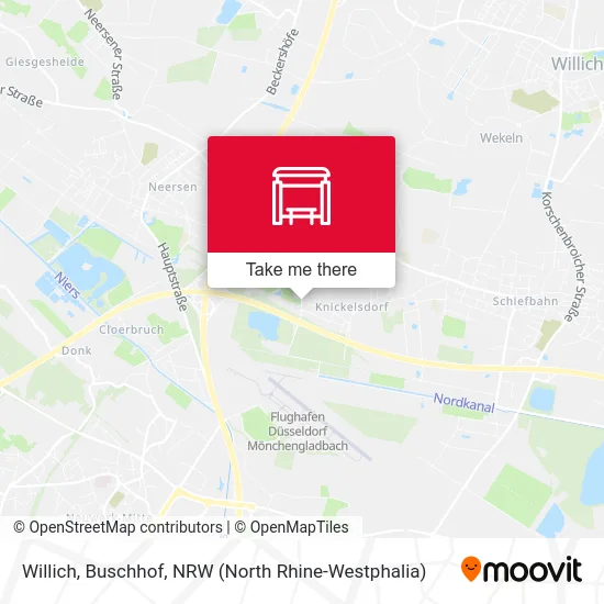 Карта Willich, Buschhof