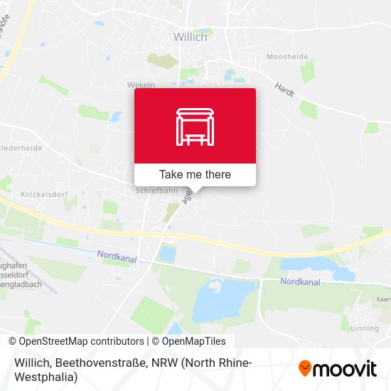 Willich, Beethovenstraße map