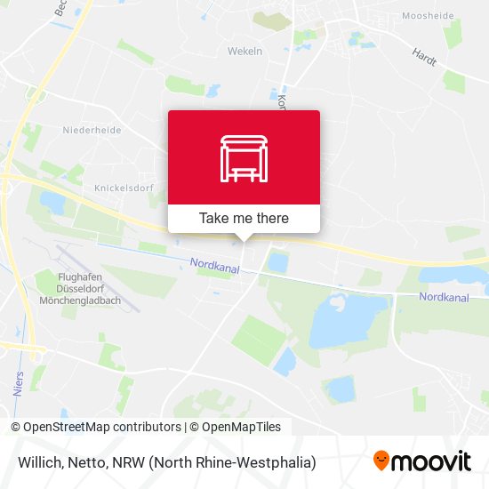 Карта Willich, Netto