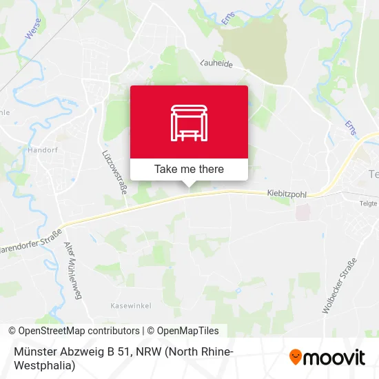 Карта Münster Abzweig B 51