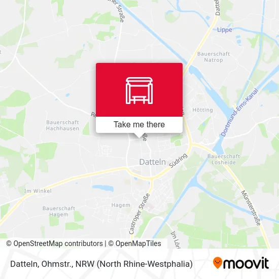 Datteln, Ohmstr. map