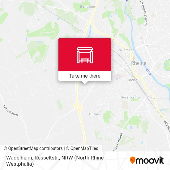 Карта Wadelheim, Resseltstr.