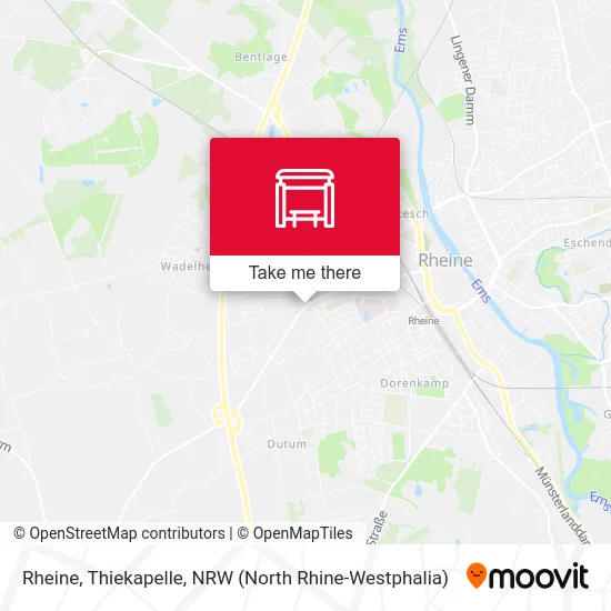 Карта Rheine, Thiekapelle