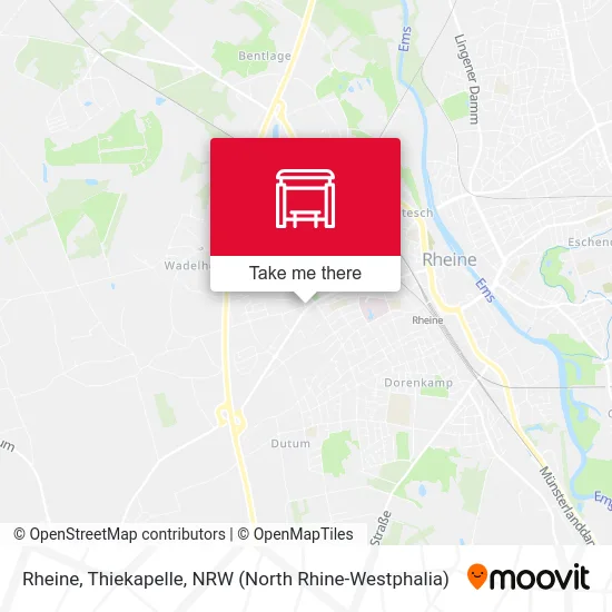 Карта Rheine, Thiekapelle