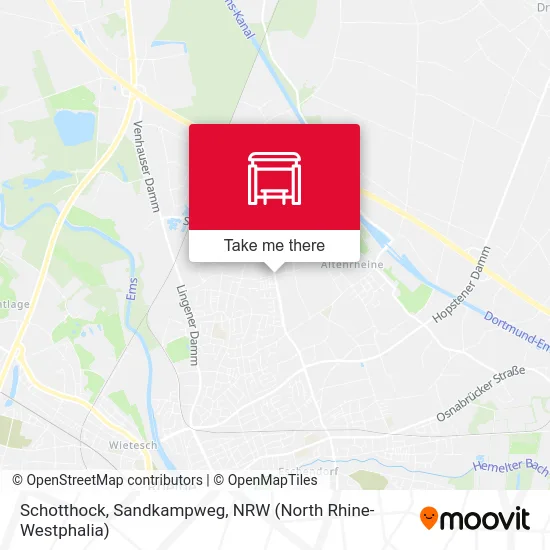 Карта Schotthock, Sandkampweg