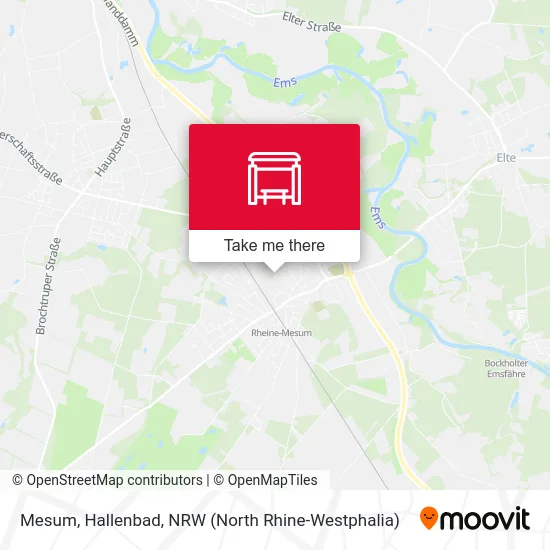 Карта Mesum, Hallenbad