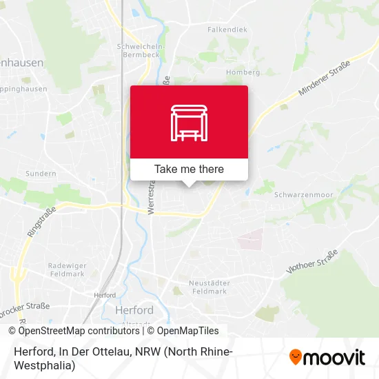 Herford, In Der Ottelau map