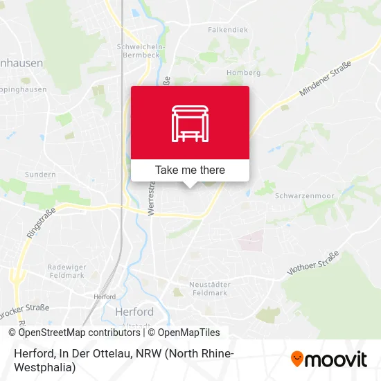 Herford, In Der Ottelau map