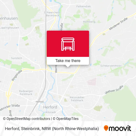 Herford, Steinbrink map