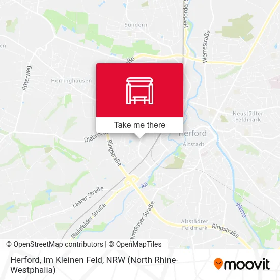 Herford, Im Kleinen Feld map