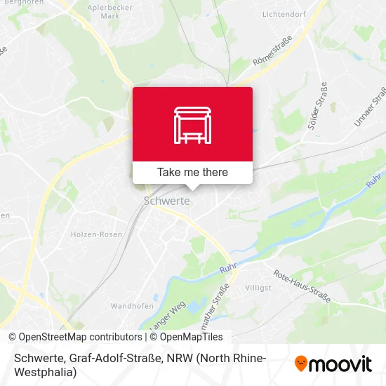 Карта Schwerte, Graf-Adolf-Straße