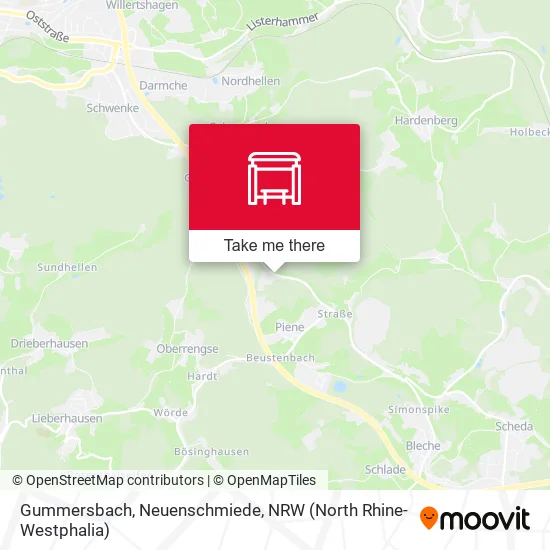 Карта Gummersbach, Neuenschmiede