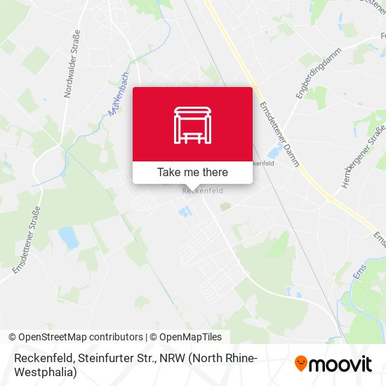 Reckenfeld, Steinfurter Str. map