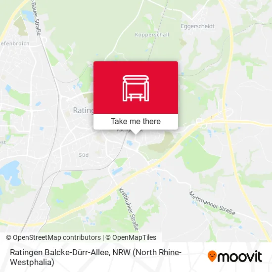 Карта Ratingen Balcke-Dürr-Allee