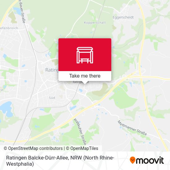 Ratingen Balcke-Dürr-Allee map
