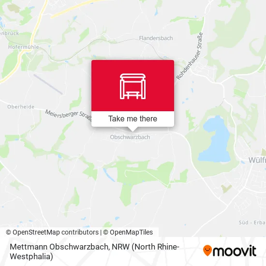 Карта Mettmann Obschwarzbach