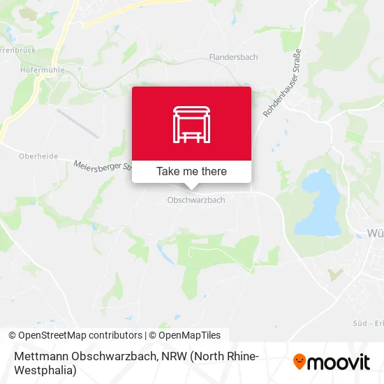Карта Mettmann Obschwarzbach