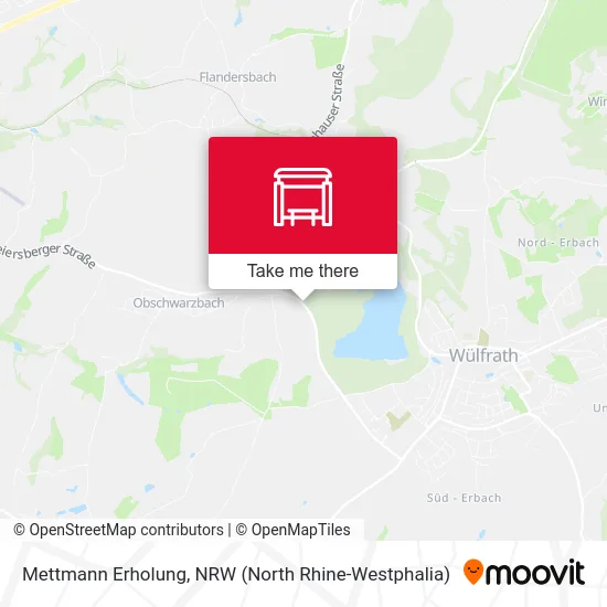 Карта Mettmann Erholung