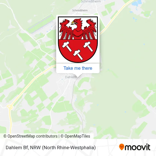 Dahlem Bf map