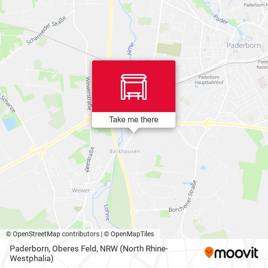 Paderborn, Oberes Feld map