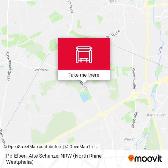 Карта Pb-Elsen, Alte Schanze