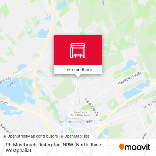 Карта Pb-Mastbruch, Reiterpfad