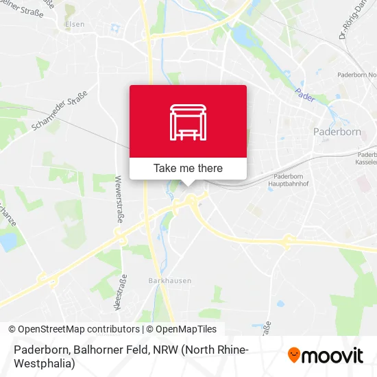 Карта Paderborn, Balhorner Feld