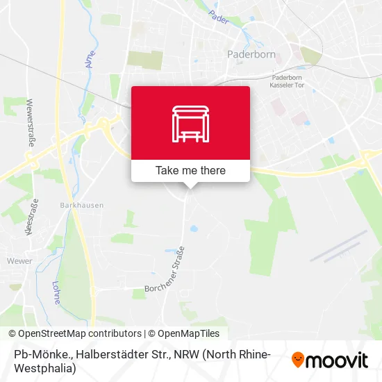 Карта Pb-Mönke., Halberstädter Str.