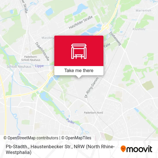 Pb-Stadth., Haustenbecker Str. map