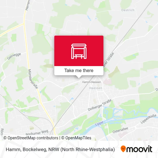 Hamm, Bockelweg map