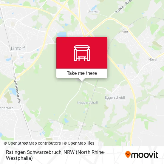 Карта Ratingen Schwarzebruch