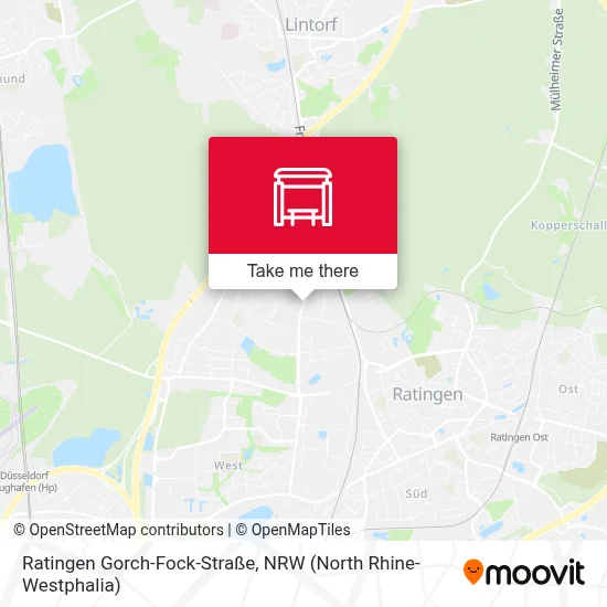 Ratingen Gorch-Fock-Straße map