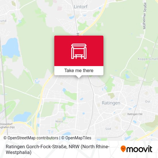 Ratingen Gorch-Fock-Straße map