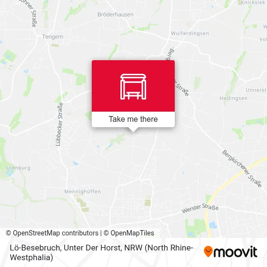 Lö-Besebruch, Unter Der Horst map