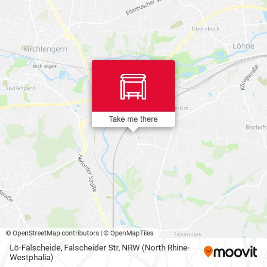 Карта Lö-Falscheide, Falscheider Str