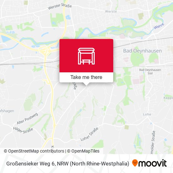 Großensieker Weg 6 map