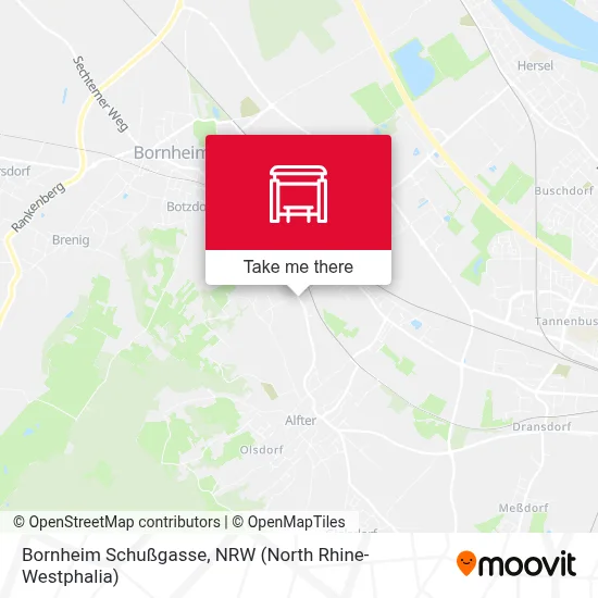 Bornheim Schußgasse map