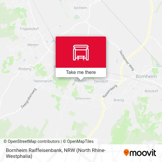 Карта Bornheim Raiffeisenbank