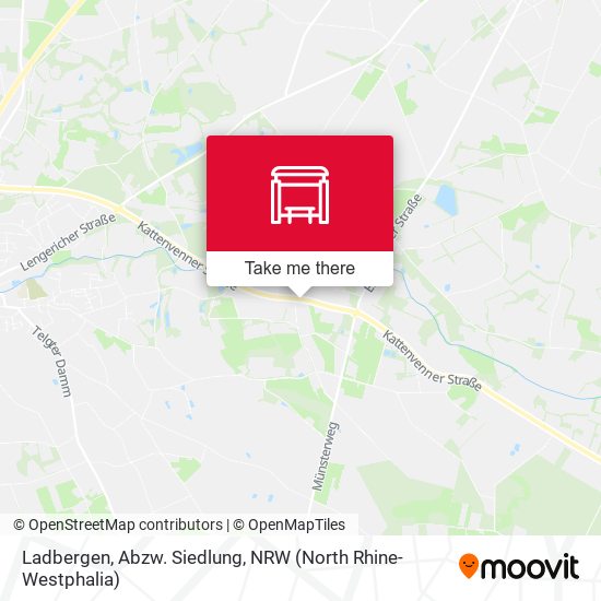 Ladbergen, Abzw. Siedlung map