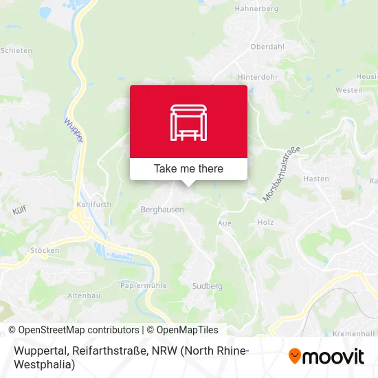 Карта Wuppertal, Reifarthstraße