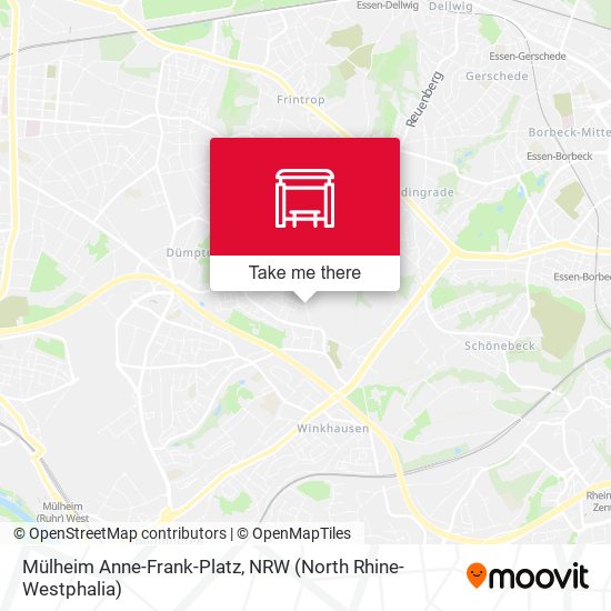 Mülheim Anne-Frank-Platz map