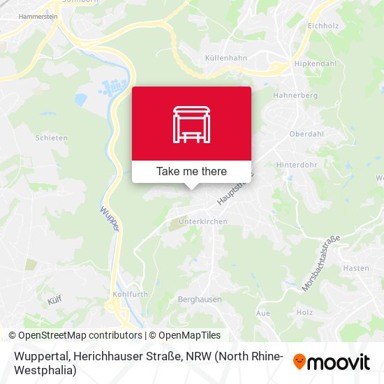 Wuppertal, Herichhauser Straße map